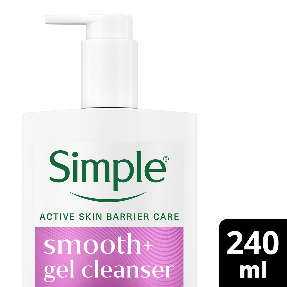 Simple Smoothing Gel Face Cleanser For Nourished Skin 240 ml
