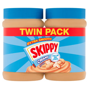 Skippy Creamy Extra Smooth Peanut Butter 2 x 454 g