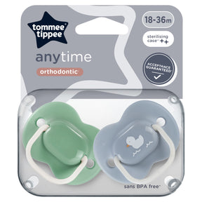 Tommee Tippee Anytime Soothers 18-36 Months Pack of 2