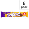 Snack Shortcake Chocolate Biscuits 6 Pack Multi-Pack 120 g
