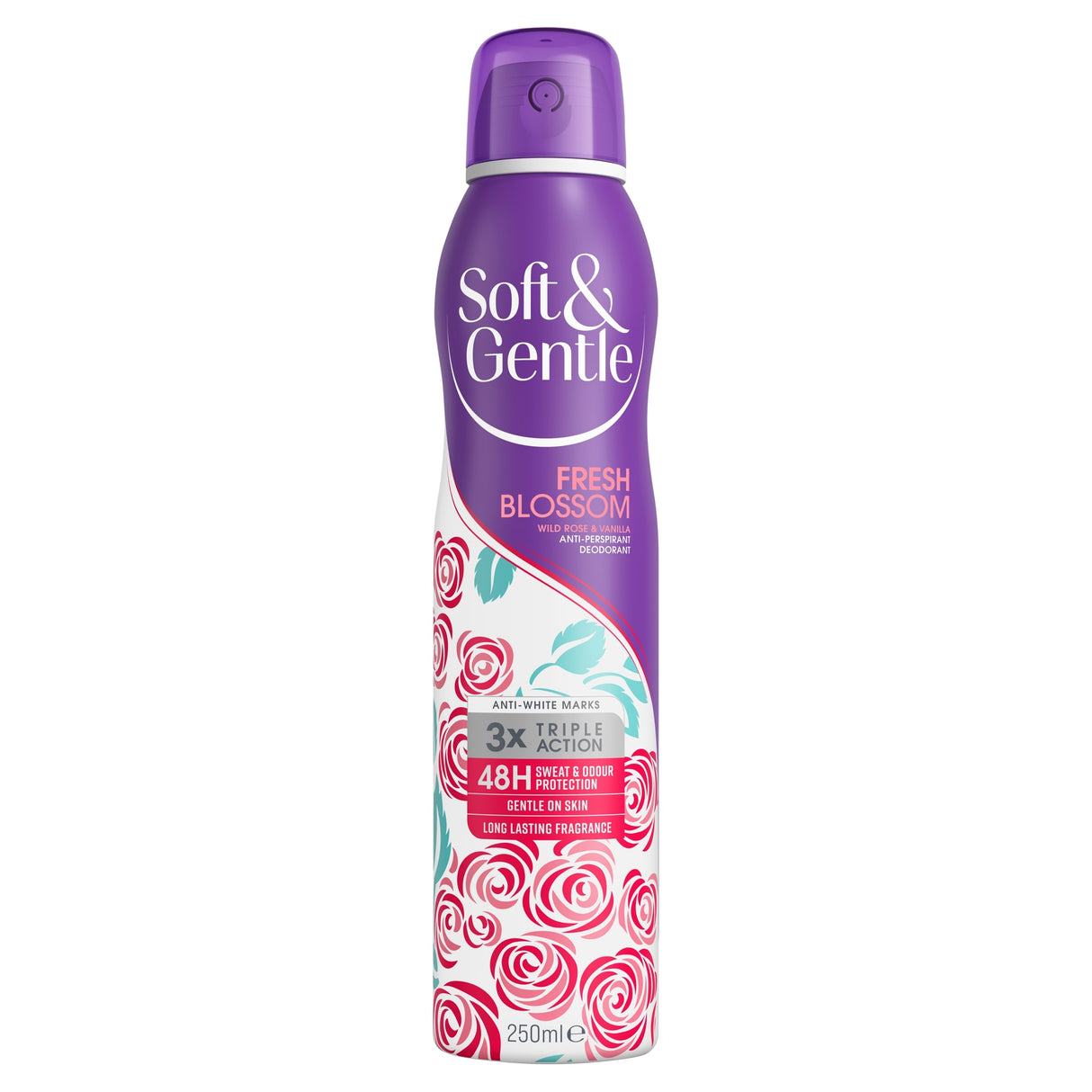 Soft & Gentle Anti-Perspirant Deodorant Fresh Blossom 250 ml