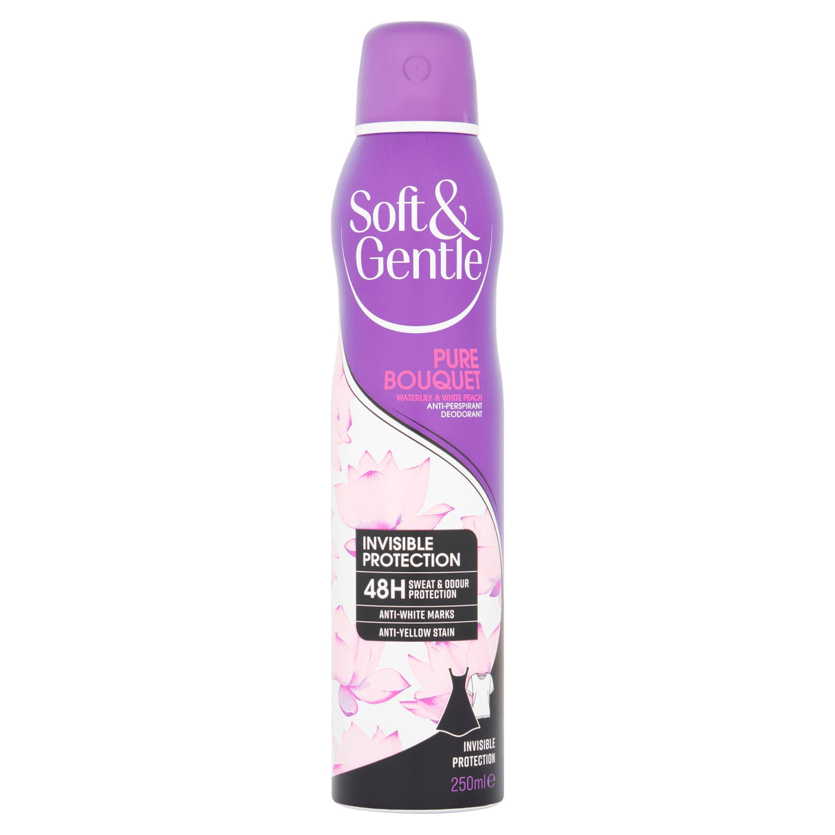 Soft & Gentle Pure BouqueTinvisible Protection 48 Hour Anti-Perspirant Deodorant Spray 250 ml