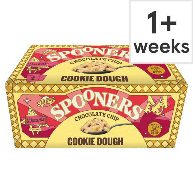 Spooners Chocolate Chip Cookie Dough 2 x 75 g