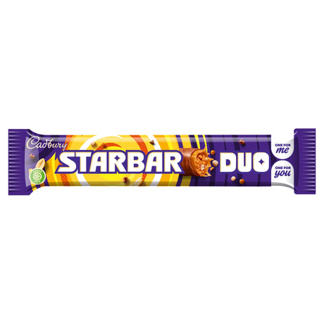Starbar Duo Milk Chocolate Bar 74 g