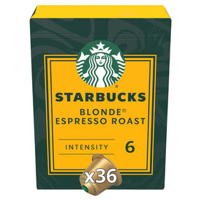 Starbucks Blonde Espresso Roast Coffee Pods x 36 188 g