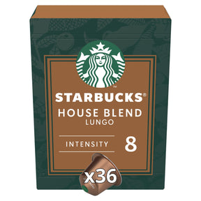 Starbucks By Nespresso House Blend Lungo Coffee Pods x 36 206 g