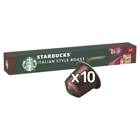 Starbucks By Nespresso Italian Style Roast 10 Coffee Pods 56 g