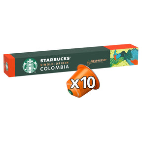 Starbucks By Nespresso Single-Origin Colombia Espresso Coffee Pods x 10 57 g