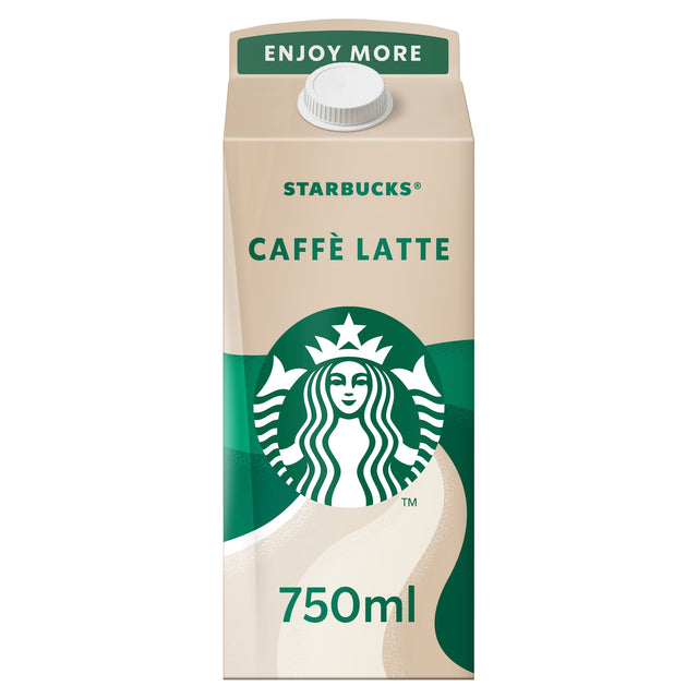 Starbucks Caffe Latte Chilled Coffee 750 ml