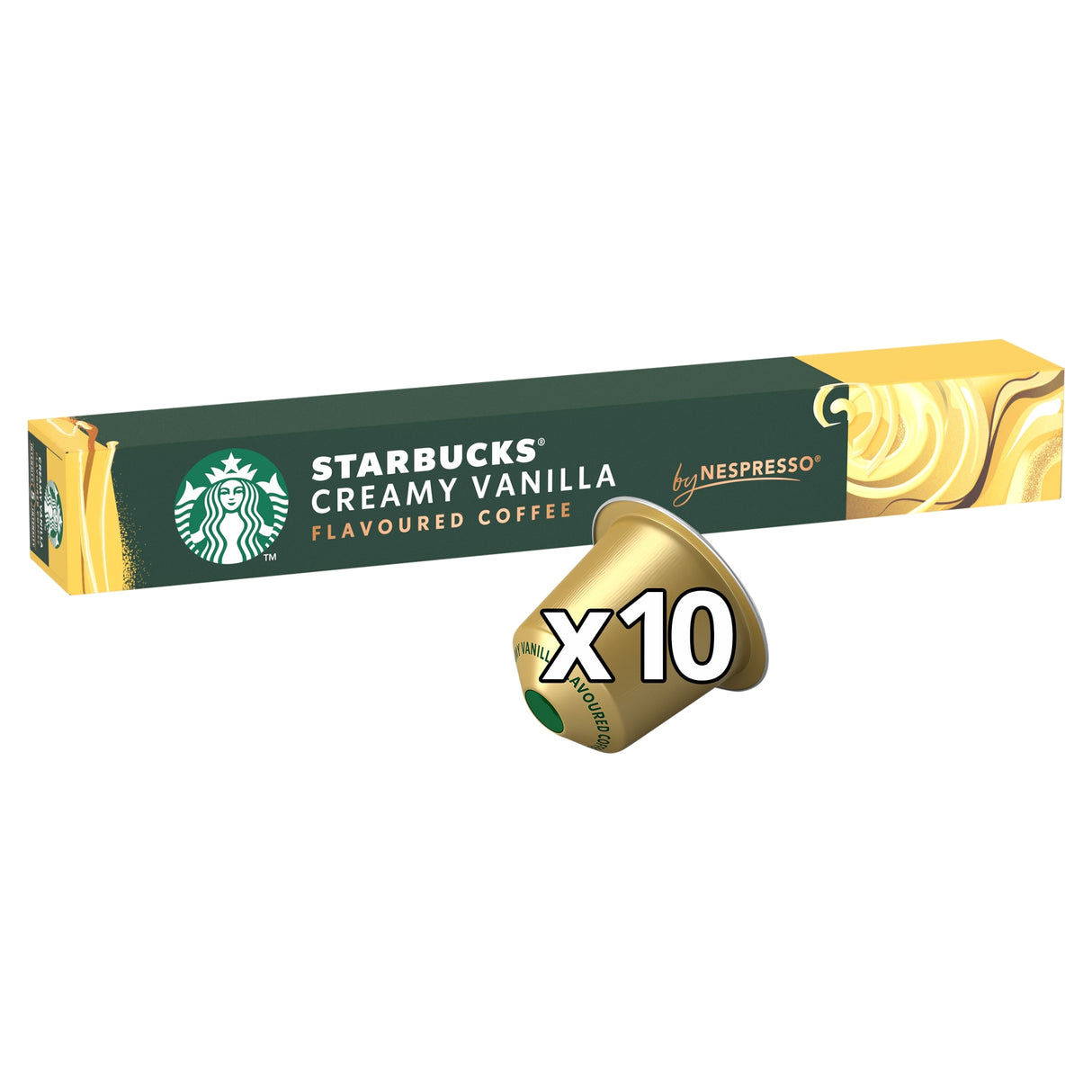 Starbucks Creamy Vanilla Flavoured Coffee Pods x 10 51 g