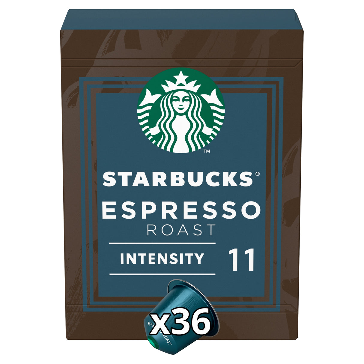 Starbucks Espresso Roast 36 Pods 202 g