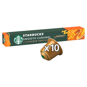 Starbucks Smooth Caramel Flavoured Coffee Pods x 10 51 g