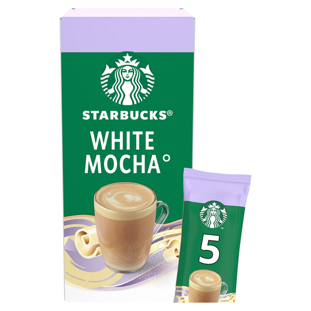 Starbucks White Mocha Instant Coffee Sachets 5 x 24 g