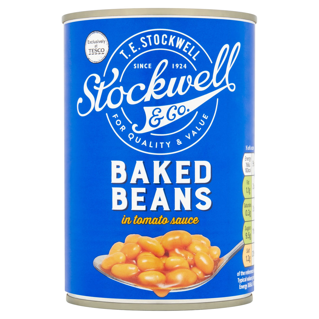 Stockwell & Co Baked Beans In Tomato Sauce 420 g