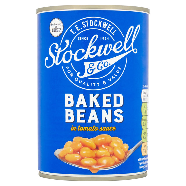 Stockwell & Co Baked Beans In Tomato Sauce 420 g