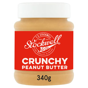 Stockwell & Co Crunchy Peanut Butter 340 g