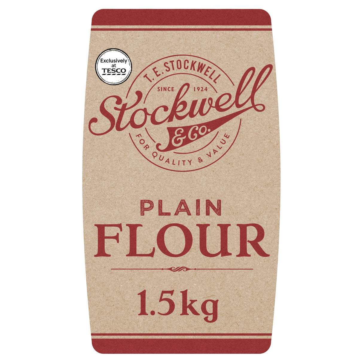 Stockwell & Co Plain Flour 1.5 kg