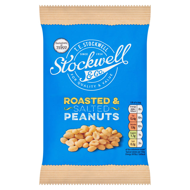 Stockwell & Co Roasted & Salted Peanuts 200 g