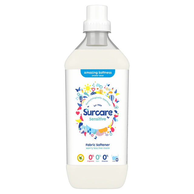 Surcare Sensitive Fabric Conditioner 40 Washes 1 L