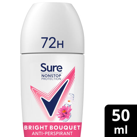 Sure 72 Hour Bright Bouquet Roll On Anti-Perspirant Deodorant 50 ml