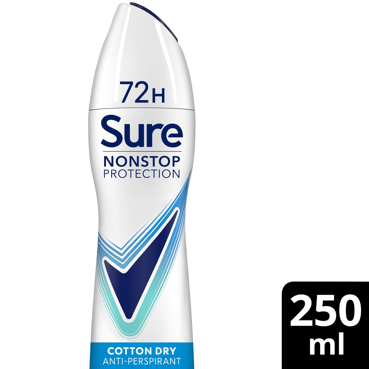 Sure Women Cotton Dry 72 Hour Non-Stop Protection Anti-Perspirant Deodorant 250 ml