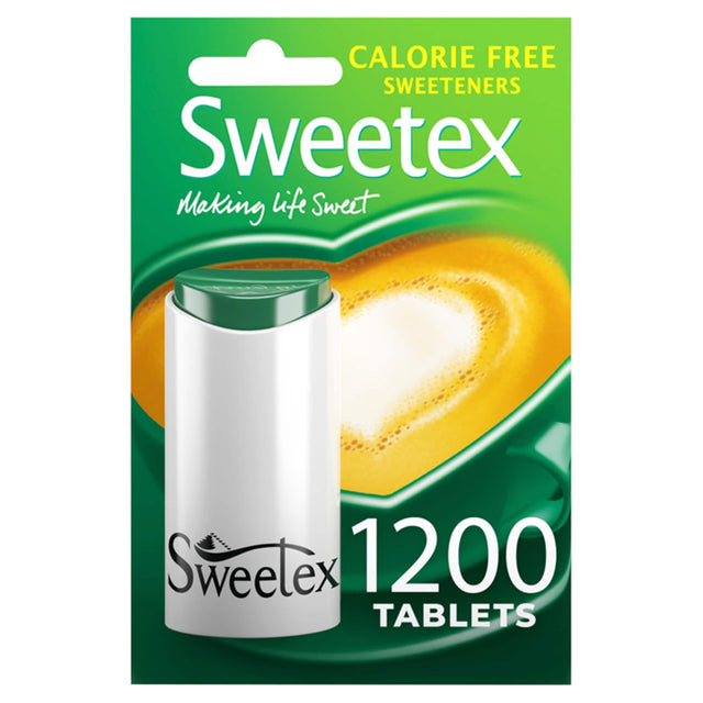 Sweetex Calorie Free Sweetener Tablets 1200 Pack