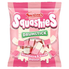 Swizzels Drumstick Squashies Strawberry & Cream Flavour 140 g