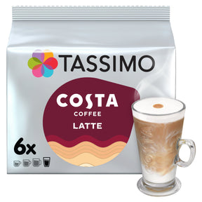 Tassimo Costa Latte 6 Pack 167.4 g