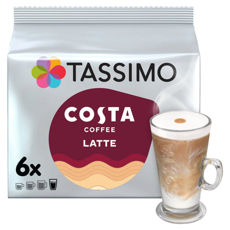 Tassimo Costa Latte 6 Pack 167.4 g