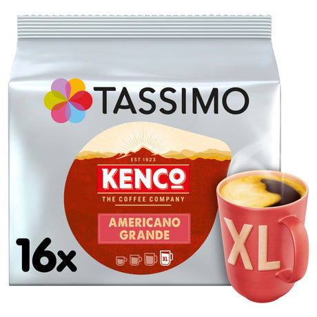 Tassimo Kenco Americano Grande Pods x 16 144 g