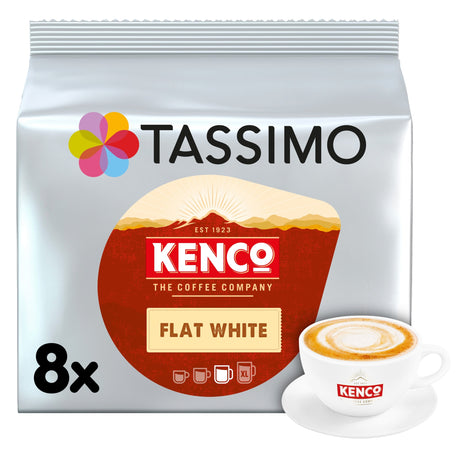 Tassimo Kenco Flat White Pods 8 Pack 220 g