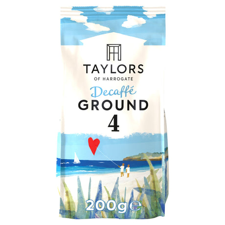 Taylors Of Harrogate Decaffe Roast Ground Coffee 200 g