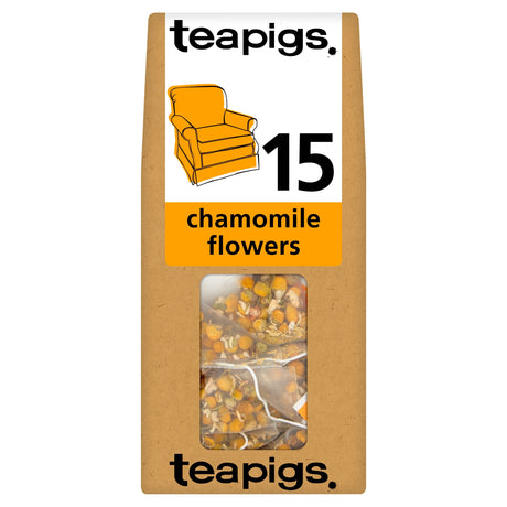 Teapigs Chamomile Flowers Tea Bags 15 Pack 22.5 g