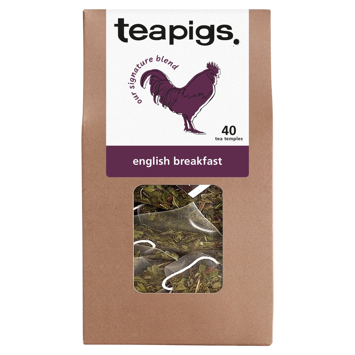 Teapigs English Breakfast 40 Tea Bags 3.3 g