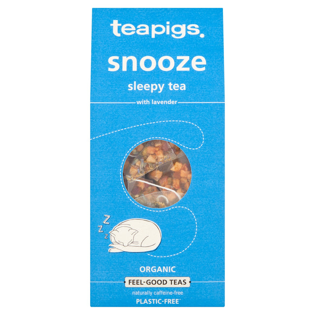 Teapigs Organic Snooze Sleepy Tea 15 Tea Bags 45 g