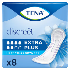 Tena Extra Plus Incontinence Pads 8 Pack