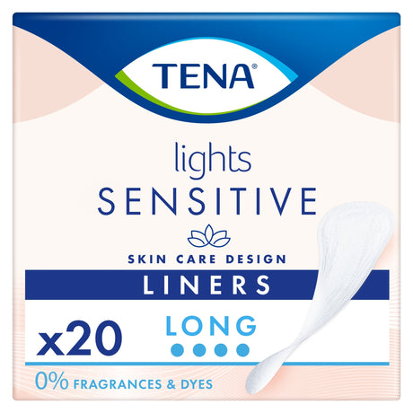 Tena Lights Long Incontinence Liners 20 Pack