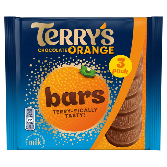 Terry's Orange Chocolate Bars Multi-Pack 3 x 35 g