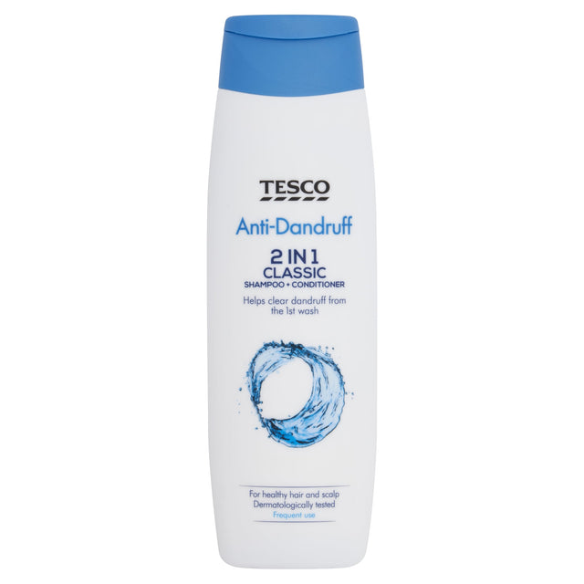 Tesco 2 in 1 Anti-Dandruff Shampoo 300 ml