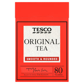 Tesco 80 Tea Bags 250 g