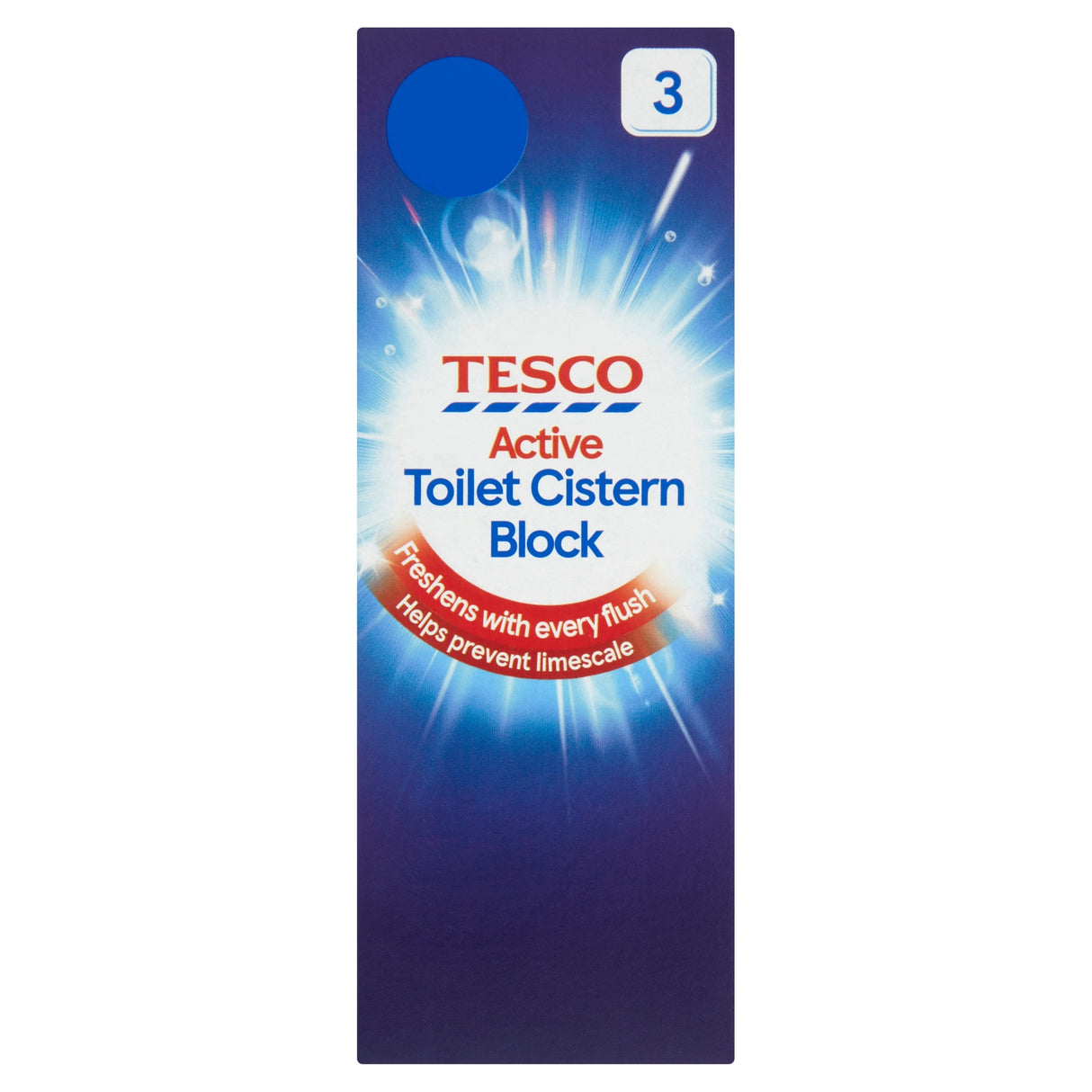 Tesco Active Toilet Cistern Block 3 x 45 g