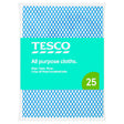 Tesco All Purpose Cloths 25 Pack