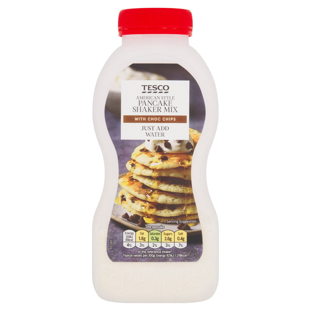 Tesco American Pancake Shaker Mix With Chocolate Chips 155 g