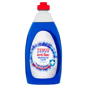Tesco Anti-Bacterial Eucalyptus Washing Up Liquid 500 ml