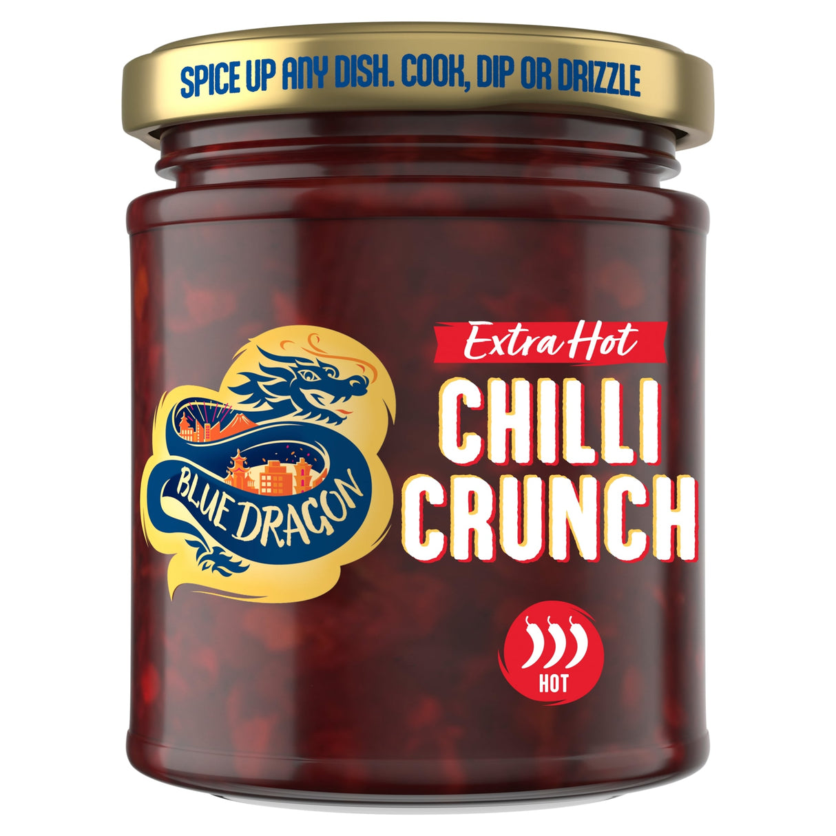 Blue Dragon Extra Hot Chilli Crunch 180 g