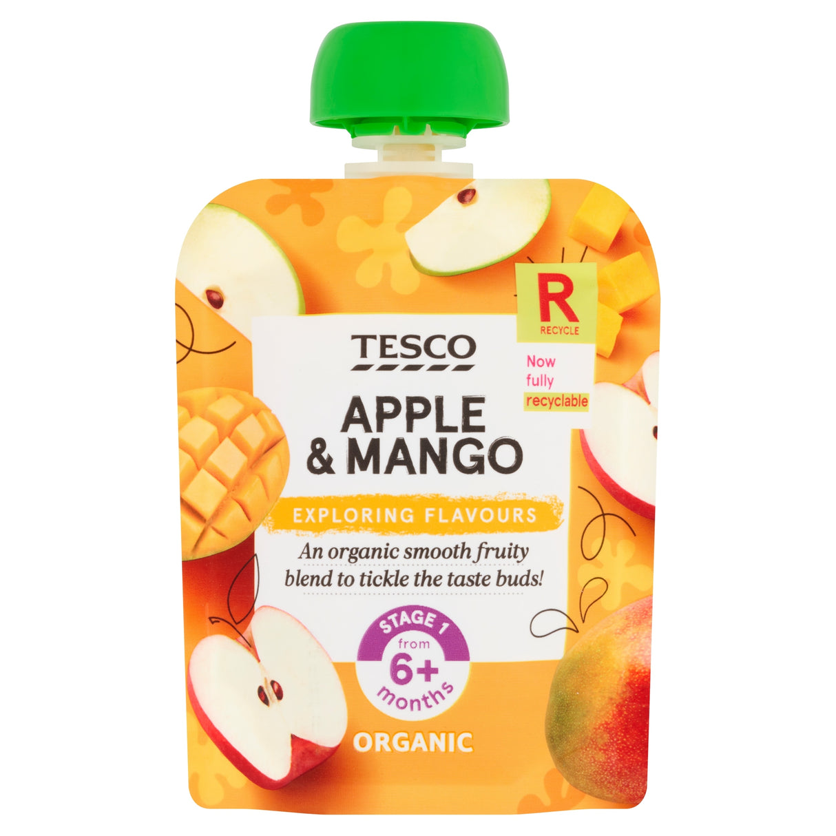 Tesco Apple & Mango Pouch 70 g