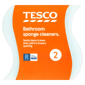Tesco Bathroom Sponge Cleaner x2