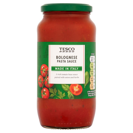 Tesco Bolognese Pasta Sauce Jar 500 g