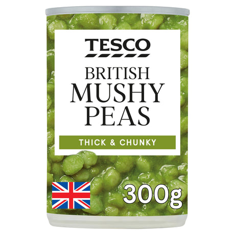 Tesco British Mushy Peas 300 g