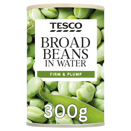 Tesco Broad Beans In Water 300 g